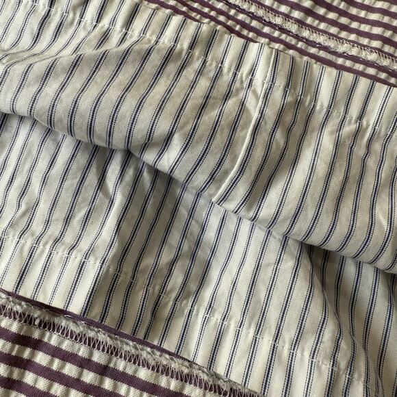 Brooks Brothers Seersucker Colorful Stripe Pencil Skirt Size 0 Preppy Career - Picture 9 of 15